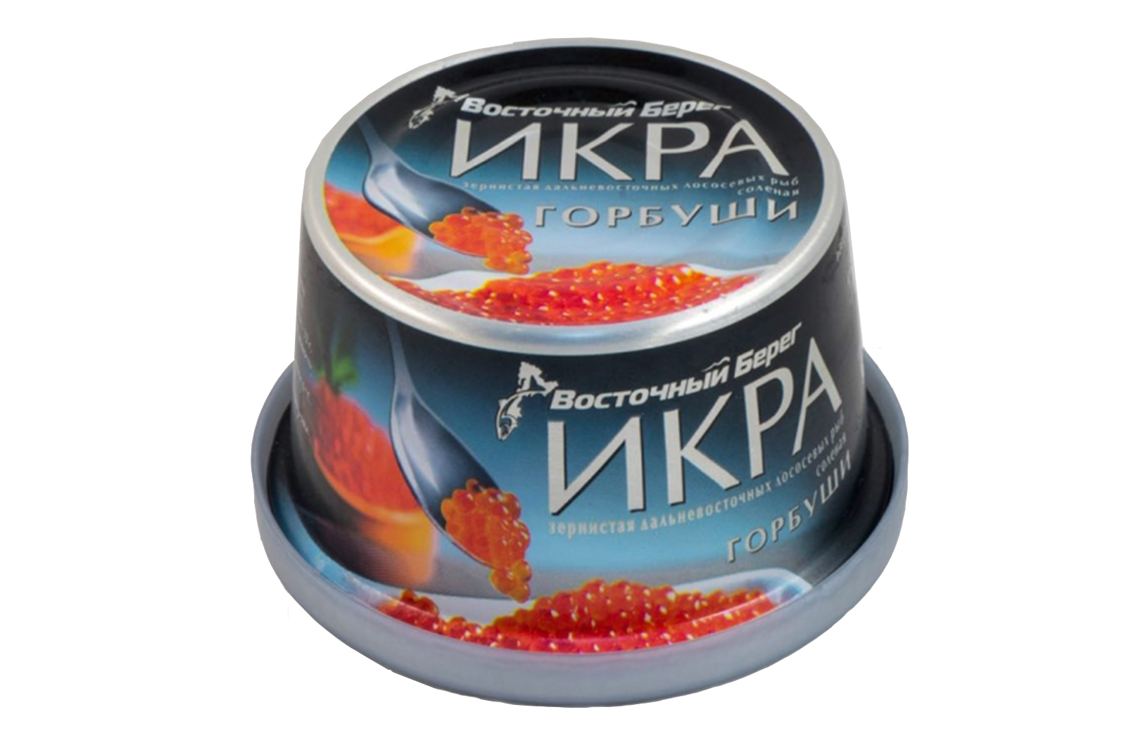 Икра Кеты (без консервантов) Восточный берег ж/б, 125 г.